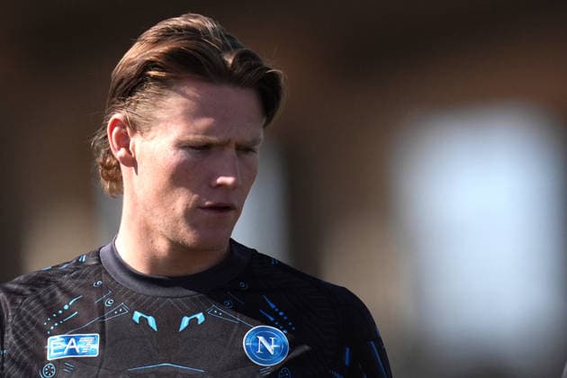 Napoli s Scott McTominay during the training session in Riyadh , Saudi Arabia - EA Sports FC italian Supercup 2025 2026 Soccer - Wednesday, December 17 , 2025  Copyright: xSpada LaPressex