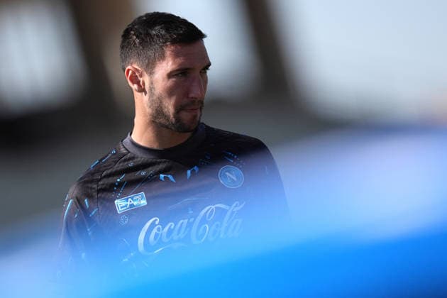 Napoli™s Matteo Politano during the training session in Riyadh , Saudi Arabia - EA Sports FC italian Supercup 2025 2026 Soccer - Wednesday, December 17 , 2025  Copyright: xSpada LaPressex