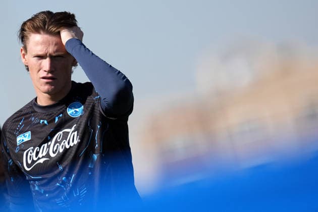 Napoli s Scott McTominay during the training session in Riyadh , Saudi Arabia - EA Sports FC italian Supercup 2025 2026 Soccer - Wednesday, December 17 , 2025  Copyright: xSpada LaPressex