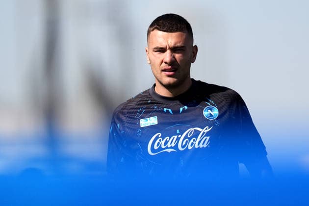 Napoli™s Alessandro Buongiorno during the training session in Riyadh , Saudi Arabia - EA Sports FC italian Supercup 2025 2026 Soccer - Wednesday, December 17 , 2025  Copyright: xSpada LaPressex