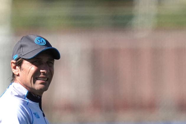 Napoli™s head coach Antonio Conte during the training session in Riyadh , Saudi Arabia - EA Sports FC italian Supercup 2025 2026 Soccer - Wednesday, December 17 , 2025  Copyright: xSpada LaPressex