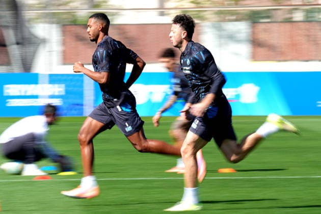 Football, Italy, SSC Napoli, Training