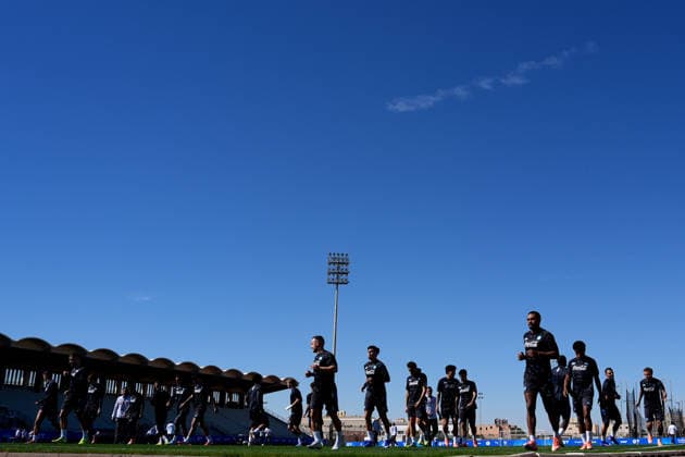 Napoli™s players during the training session in Riyadh , Saudi Arabia - EA Sports FC italian Supercup 2025 2026 Soccer - Wednesday, December 17 , 2025  Copyright: xSpada LaPressex
