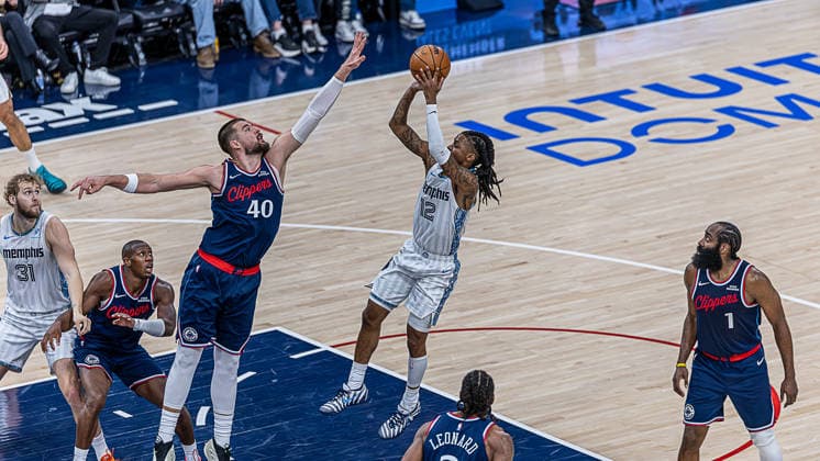Basketball, NBA, Memphis Grizzlies - Los Angeles Clippers