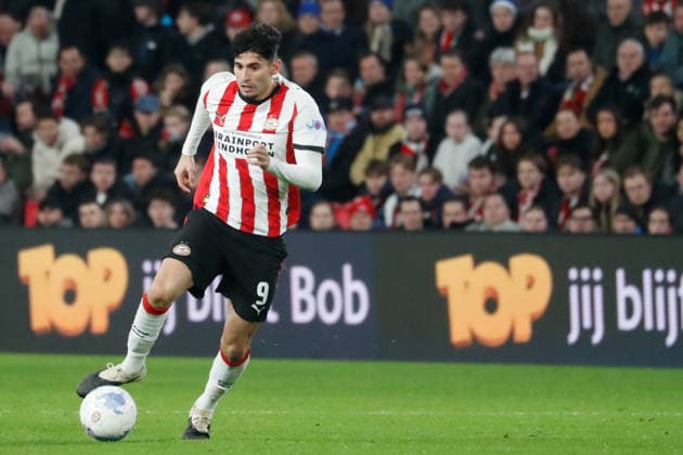 Eindhoven, Netherlands 16 December 2025 KNVB Cup 2nd round 2025 2026 PSV Eindhoven vs GVVV In the picture Ricardo Pepi PSV Jan Louwers Stadion Copyright: xFotostandx xvanxderxVeldenx