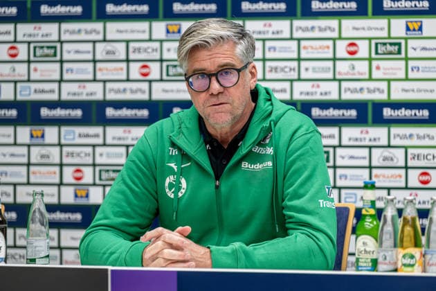 Handball, HBL, HSG Wetzlar, Press conference with new coach Runar Sigtryggsson