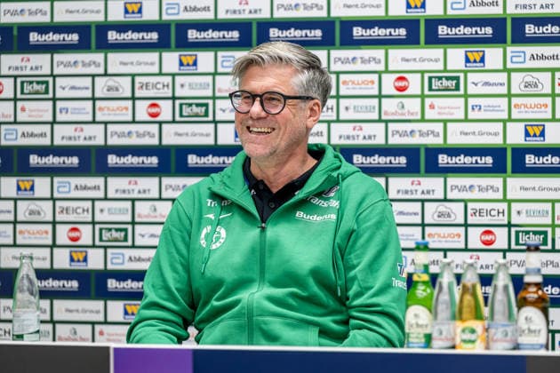 Press conference HSG Wetzlar, 17 12 25 Runar Sigtryggsson HSG Wetzlar Press conference HSG Wetzlar Wetzlar, 17 12 25 Copyright: xBEAUTIFULxSPORTS Roeczeyx
