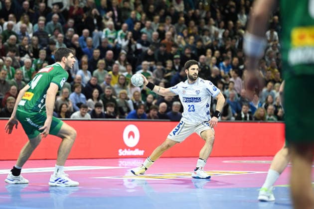 Handball, DHB Cup, SC DHfK Leipzig - TBV Lemgo