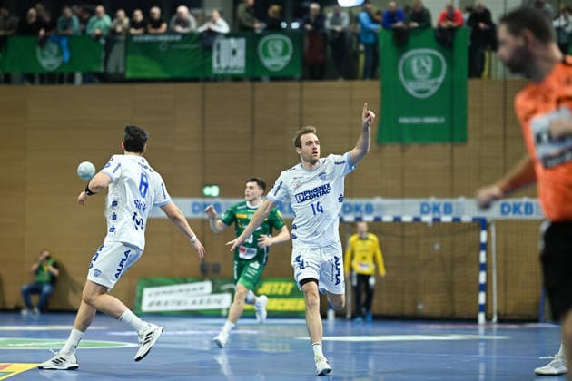 Bobby Schagen TBV Lemgo Lippe, 14 SC DHfK Leipzig vs TBV Lemgo Lippe, handball, DHB Cup quarter-finals, 2025 2026 season, 17 12 2025 SC DHfK Leipzig vs TBV Lemgo Lippe, handball, DHB Cup quarter-finals, 2025 2026 season, 17 12 2025 Dresden Copyright: xEibner-Pressefoto xHoepnerx EP_PHR