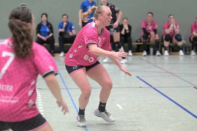 Svenja Demmel TusSies Metzingen, 21 TusSies Metzingen vs ATH Strasbourg, handball, test match, 2025 2026 season, 17 12 2025 TusSies Metzingen vs ATH Strasbourg, handball, test match, 2025 2026 season, 17 12 2025 Metzingen Copyright: xEibner-Pressefoto TobiasxBaurx EP_TBR