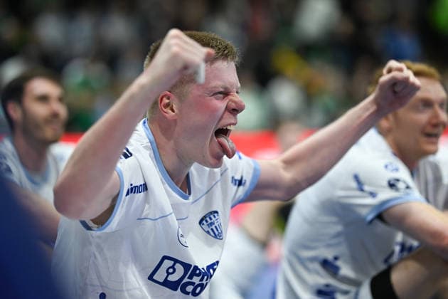 Niels Versteijnen TBV Lemgo Lippe, 25 SC DHfK Leipzig vs TBV Lemgo Lippe, handball, DHB Cup quarter-finals, 2025 2026 season, 17 12 2025 SC DHfK Leipzig vs TBV Lemgo Lippe, handball, DHB Cup quarter-finals, 2025 2026 season, 17 12 2025 Dresden Copyright: xEibner-Pressefoto xHoepnerx EP_PHR