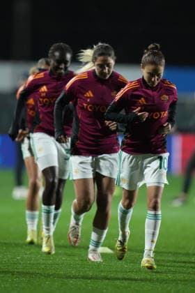 AS Roma s Manuela Giugliano during the Uefa Women™s Champions League soccer match between Roma and St. Pölten at the Rome s Tre Fontane stadium, Italy - Wednesday December 17, 2025 - Soccer ( Photo by Alfredo Falcone LaPresse )  Copyright: xAlfredoxFalcone LaPressex