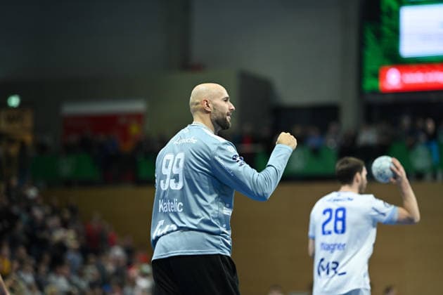 Urh Kastelic TBV Lemgo Lippe, 99 SC DHfK Leipzig vs TBV Lemgo Lippe, Handball, DHB Cup quarter-finals, 2025 2026 season, 17 12 2025 SC DHfK Leipzig vs TBV Lemgo Lippe, Handball, DHB Cup quarter-finals, 2025 2026 season, 17 12 2025 Dresden Copyright: xEibner-Pressefoto xHoepnerx EP_PHR