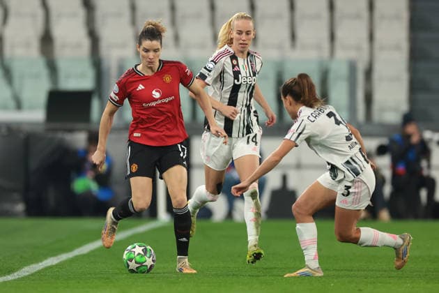 Football, Women, CL, Juventus Turin - Manchester United