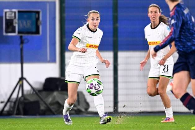 OH Leuven v Arsenal - UEFA Women s Champions League LEUVEN, BELGIUM - DECEMBER 17 : Janssen Saar defender of OH Leuven during the UEFA Women s Champions League 2025 26 League Phase MD6 match between OH Leuven and Arsenal on December 17, 2025 in Leuven, Belgium, 17 12 2025 Leuven Belgium  Copyright: xTomasxSiskx