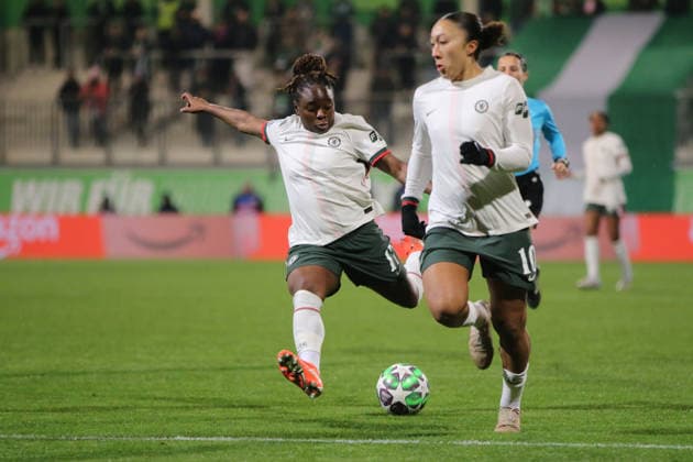Football, Women, CL, VfL Wolfsburg - FC Chelsea