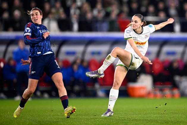 OH Leuven v Arsenal - UEFA Women s Champions League LEUVEN, BELGIUM - DECEMBER 17 : Mertens Zenia midfielder of OH Leuven during the UEFA Women s Champions League 2025 26 League Phase MD6 match between OH Leuven and Arsenal on December 17, 2025 in Leuven, Belgium, 17 12 2025 Leuven Belgium  Copyright: xTomasxSiskx