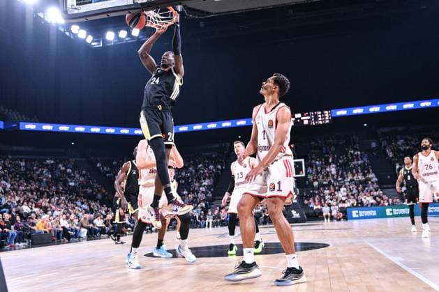 December 17, 2025, Decines, Aura, FRANCE: MBAYE NDIAYE of ASVEL during the Turkish Airlines EuroLeague basketball match between LDLC ASVEL and Bayern Munich on 17 December 2025 at LDLC Arena in Do cines-Charpieu Decines FRANCE - ZUMAl230 20251217_zip_l230_011 Copyright: xCyrilxLestagex