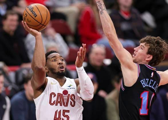 Basketball, NBA, Chicago Bulls - Cleveland Cavaliers