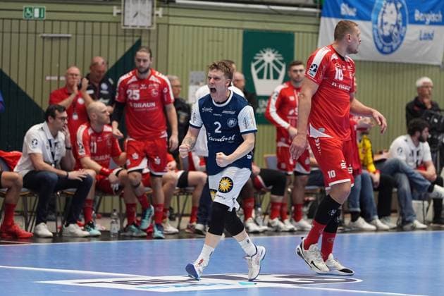 Scene with Olle Forsell Schefvert 25 MT Melsungen and Arnar Freyr Arnarsson 21 MT Melsungen Scene with Olle Forsell Schefvert 25 MT Melsungen and Arnar Freyr Arnarsson 21 MT Melsungen Copyright: xspeedshotx