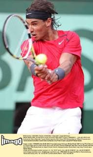 Tennis, French Open, Rafael Nadal wins against Eduardo Schwank