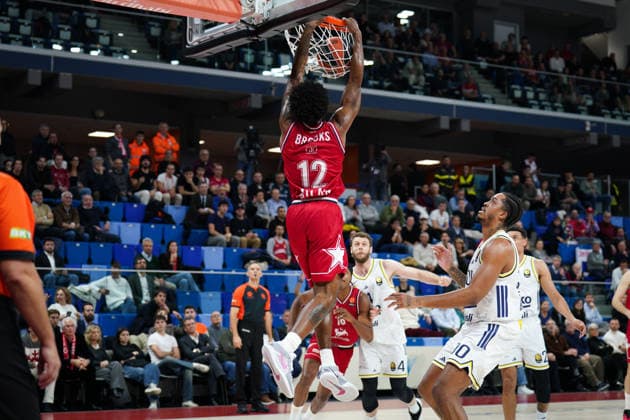 EA7 Emporio Armani Milano vs. Fenerbahce Beko Istanbul, pictured is Armoni Brooks (EA7 Emporio Armani Milano)  Copyright: xSimonexLucarellix xipa-agency.netx xSimonexLucarellix IPA_Agency_IPA69288801