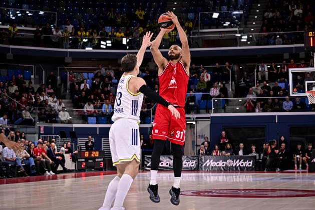 Shavon Shields EA7 Emporio Armani Olimpia Milano - Fenerbahce Beko Istanbul Euroleague 2025 2026 Milano, 18 12 2025 Foto ClaudioDegaspari CIAMILLO-CASTORIA Milano Allianz Cloud - PalaLido Lombardia Italia  Copyright: xClaudioxDegasparix