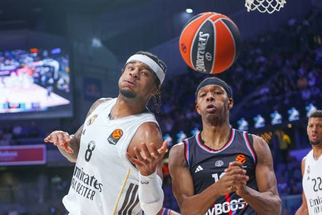 18th December 2025; Movistar Arena; Madrid, Spain; Turkish Airlines Euroleague Basketball; Spain, Real Madrid vs Paris Basketball; Chuma Okeke (Real Madrid) Euroleague Basketball Real Madrid v Paris Baketball 900 Cordon Press  900 CordonxPress LOF - Euroleague Basketball Real Madrid v Paris Baketball