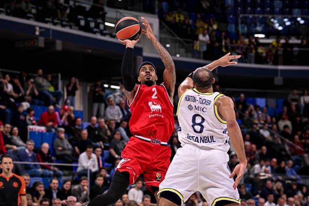 Lorenzo Brown EA7 Emporio Armani Olimpia Milano - Fenerbahce Beko Istanbul Euroleague 2025 2026 Milano, 18 12 2025 Foto ClaudioDegaspari CIAMILLO-CASTORIA Milano Allianz Cloud - PalaLido Lombardia Italia  Copyright: xClaudioxDegasparix