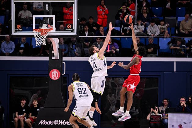 Armoni Brooks EA7 Emporio Armani Olimpia Milano - Fenerbahce Beko Istanbul Euroleague 2025 2026 Milano, 18 12 2025 Foto ClaudioDegaspari CIAMILLO-CASTORIA Milano Allianz Cloud - PalaLido Lombardia Italia  Copyright: xClaudioxDegasparix