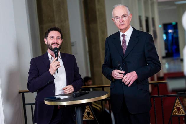 FFSA - LES TROPHEES DU AUTOMOBILE 2025 DEVREAnthony Drevet, GOSSELIN Pierre, PrÃ sident de la FFSA, portrait during Les TrophÃ es du Sport Automobile 2025 at Salle Pleyel, on December 18, 2025 in Paris, France - ParisFrance  Copyright: xJULIENxDELFOSSEx