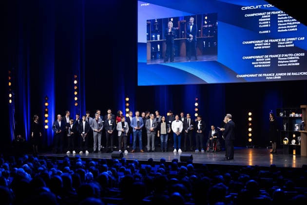 FFSA - LES TROPHEES DU AUTOMOBILE 2025 Champions de France 2025 during Les TrophÃ es du Sport Automobile 2025 at Salle Pleyel, on December 18, 2025 in Paris, France - ParisFrance  Copyright: xJULIENxDELFOSSEx