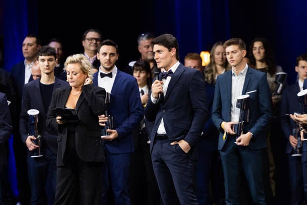 FFSA - LES TROPHEES DU AUTOMOBILE 2025 FOURMAUX Adrien, portrait during Les TrophÃ es du Sport Automobile 2025 at Salle Pleyel, on December 18, 2025 in Paris, France - ParisFrance  Copyright: xJULIENxDELFOSSEx