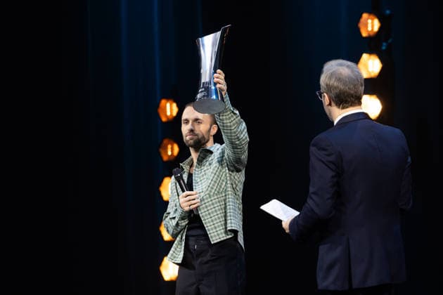 FFSA - LES TROPHEES DU AUTOMOBILE 2025 SQUEEZIE, Prix Special FFSA, GP Explorer, portrait during Les TrophÃ es du Sport Automobile 2025 at Salle Pleyel, on December 18, 2025 in Paris, France - ParisFrance  Copyright: xJULIENxDELFOSSEx