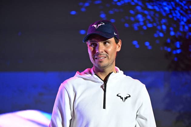 Rafael Nadal at Next Gen ATP, Tennis Herren Finals Presented by PIF - Jeddah Rafael Nadal (ESP) poses for photos with fansat the 2025 ATP NextGen Finals in Jeddah, SAOUDI, on December 19, 2025. Photo by Corinne Dubreuil ABACAPRESS.COM Jeddah  Copyright: xDubreuilxCorinne ABACAx