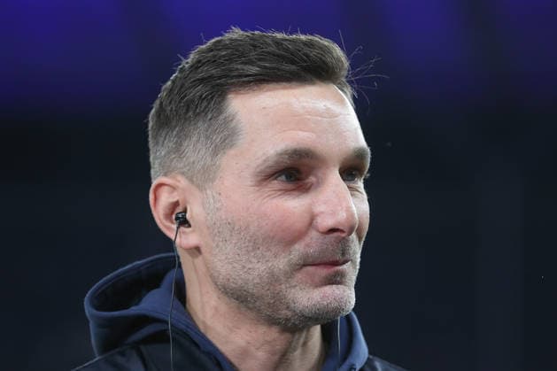 19 12 2025, xtgx, Fußball 2 Bundesliga, Hertha BSC Berlin Arminia Bielefeld emspor, v l Stefan Leitl Hertha, Trainer Portrait, Portraet, Einzelbild DFL DFB REGULATIONS PROHIBIT ANY USE OF PHOTOGRAPHS as IMAGE SEQUENCES and or QUASI VIDEO Berlin