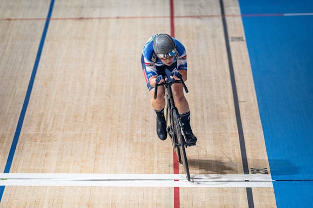 Cycling, track cycling, Omnium 2025 in Frankfurt Oder