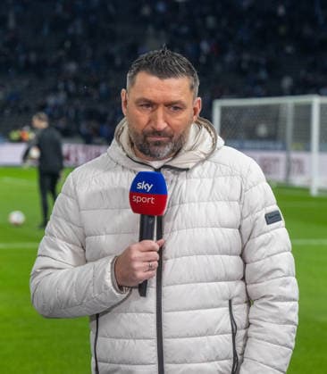 Fussball, Herren, Saison 2025 2026, 2. Bundesliga (17. Spieltag), Hertha BSC - Arminia Bielefeld, TV-Experte Torsten Tusche Mattuschka (Sky), 19.12. 2025, Copyright: xMatthiasxKochx
