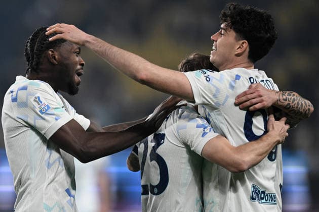 Db Riyadh 19 12 2025 - Supercoppa Italiana Bologna-Inter foto Daniele Buffa Image nella foto: esultanza gol Marcus Thuram 