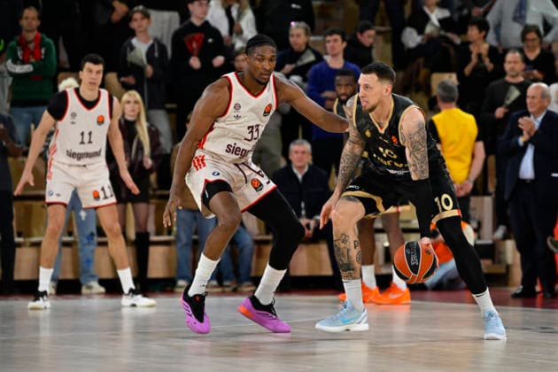 BASKET-BALL : AS Monaco VS FC Bayern Basketball - Turkish Airlines EuroLeague - 19 12 2025 Daniel Theis (ASM) - Turkish Airlines EuroLeague match between AS Monaco and FC Bayern Basketball on December 19, 2025 at the Louis II Stadium in Monaco. MonacoMonaco  Copyright: xWilliamxCannarellax