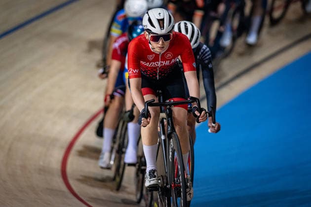 BAUER Leni DM Omnium 2025 Frankfurt Oder BAUER Leni GER RSV Stuttgart Vaihingen Landscape horizontal Landscape Event Event DM Omnium 2025 German Championship Category Category Cycling Track Cycling National Championship Omnium Elite Women Location Place Europe Germany Brandenburg Märkisch Oderland Frankfurt Oder Oderlandhalle Discipline Omnium Scratch 1 Race Distance 10 km Date Date 19 12 2025 Friday Day 1