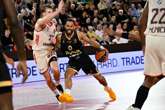 BASKET-BALL : AS Monaco VS FC Bayern Basketball - Turkish Airlines EuroLeague - 19 12 2025 Elie Okobo (ASM) - Turkish Airlines EuroLeague match between AS Monaco and FC Bayern Basketball on December 19, 2025 at the Louis II Stadium in Monaco. MonacoMonaco  Copyright: xWilliamxCannarellax