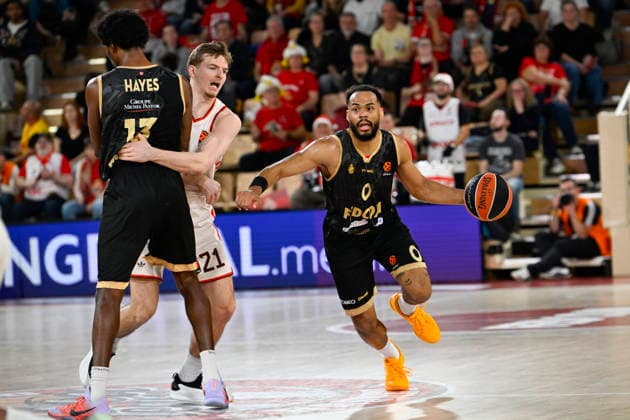 BASKET-BALL : AS Monaco VS FC Bayern Basketball - Turkish Airlines EuroLeague - 19 12 2025 Elie Okobo (ASM) - Turkish Airlines EuroLeague match between AS Monaco and FC Bayern Basketball on December 19, 2025 at the Louis II Stadium in Monaco. MonacoMonaco  Copyright: xWilliamxCannarellax