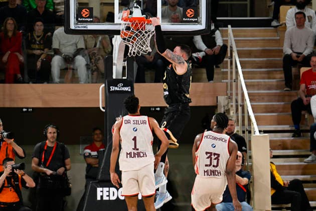 BASKET-BALL : AS Monaco VS FC Bayern Basketball - Turkish Airlines EuroLeague - 19 12 2025 Daniel Theis (ASM) - Turkish Airlines EuroLeague match between AS Monaco and FC Bayern Basketball on December 19, 2025 at the Louis II Stadium in Monaco. MonacoMonaco  Copyright: xWilliamxCannarellax