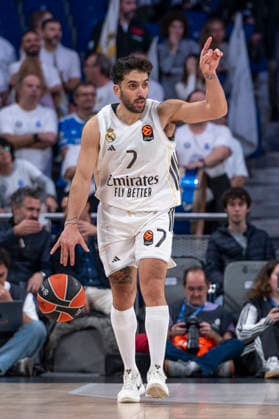 December 19, 2025, Madrid, Madrid, Spain: FACUNDO CAMPAZZO of Real Madrid CF during the Turkish Airlines EuroLeague 2025 2026 season game between REAL MADRID Vs of PARIS BASKETBALL at the Movistar Arena on December 18, 2025, in Madrid, Spain. Madrid Spain - ZUMAc312 20251219_zsp_c312_010 Copyright: xOscarxManuelxSanchezx