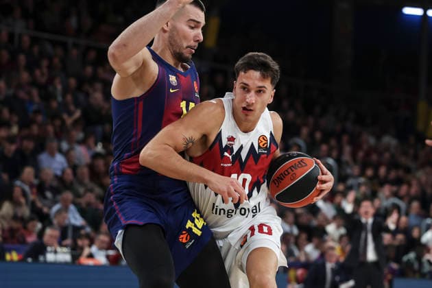 December 19, 2025, Barcelona, Barcelona, Spain: Matteo Spagnolo of Baskonia in action during the EuroLeague Regular Season Round 17 match played between FC Barcelona, Barca and Baskonia at Palau Blaugrana on December 19, 2025 in Barcelona, Spain. Barcelona Spain - ZUMAa181 20251219_zaa_a181_083 Copyright: xJavierxBorregox