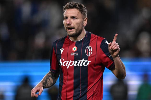 Db Riyadh 19 12 2025 - Supercoppa Italiana Bologna-Inter foto Daniele Buffa Image nella foto: esultanza gol Ciro Immobile 