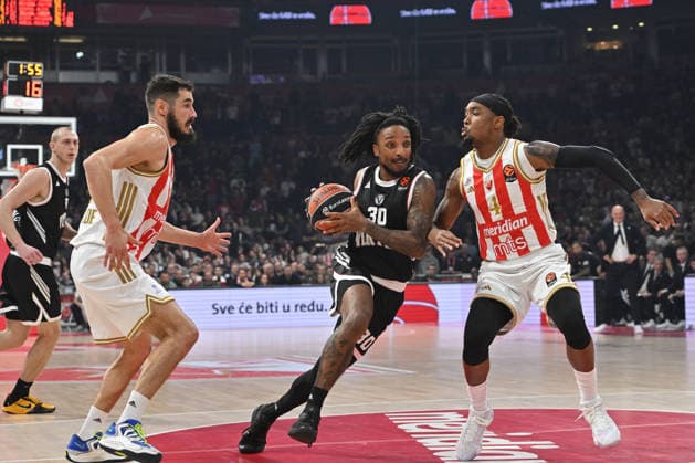 CRVENA ZVEZDA vs VIRTUS BOLOGNA MATTHEW MORGAN basketball Crvena zvezda vs Virtus Bologna, Euroleague, Beogradska arena, Belgrade 19.12.2025 Foto: BASKETBALL, EUROLEAGUE, CRVENA ZVEZDA, RED STAR, VIRTUS BOLOGNA Belgrade Belgrade arena Serbia Copyright: xMarkoxMetlas xMNxPressx