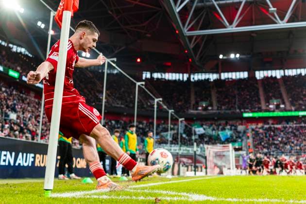 2 Soccer Bundesliga Fortuna Düsseldorf SpVgg Greuther Fürth, 20 12 2025 DUESSELDORF, GERMANY DECEMBER 20 Florent Muslija Fortuna Düsseldorf, 24 during the Bundesliga match 2 Soccer Bundesliga Fortuna Düsseldorf SpVgg Greuther Fürth at MERKUR SPIEL ARENA on matchday 17 of Bundesliga 2 December 20, 2025 in Duesseldorf, Germany Copyright: xBEAUTIFULxSPORTS KennyxBeelex