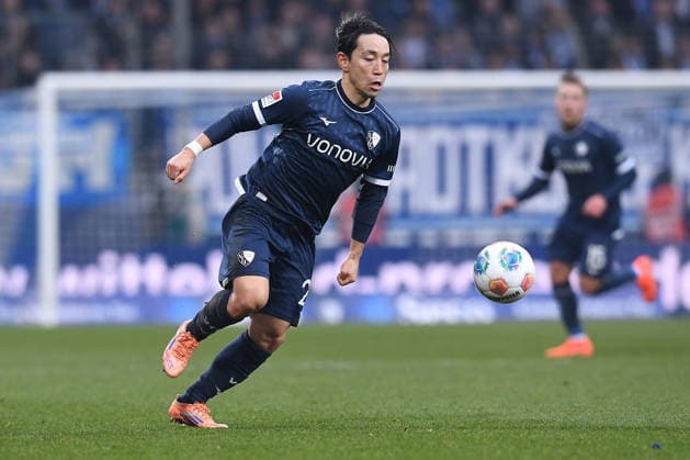 Soccer 2 Bundesliga 17 Matchday VfL Bochum Karlsruher SC on 20 12 2025 at Vonovia Ruhrstadion in Bochum Koji Miyoshi Bochum DFL regulations prohibit any use of photographs as image sequences and or quasi video xRx